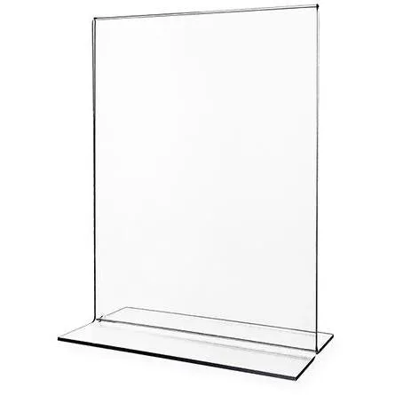 Acrylic 8-1/2" x 11" Bottom Load Sign Holder