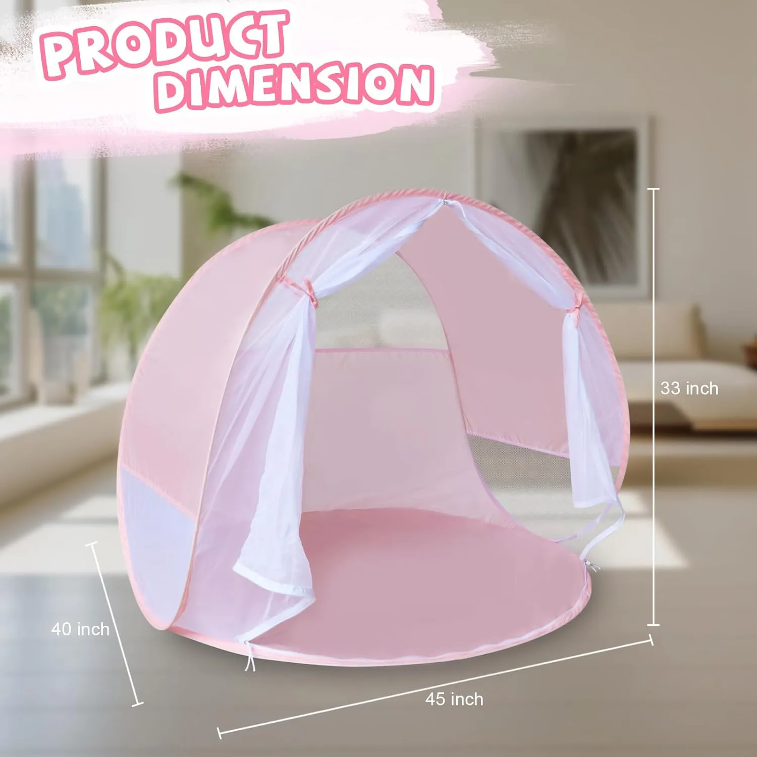 Action Air Portable Anti-UV Pop-Up Beach Tent- Ultimate Sun Shelter & Kids' Play Tent