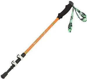 Adjustable Telescopic Folding Trekking Poles with Quick Lock Adjustable Wrist Straps for Hiking, Camping, Mountain, Backpacking