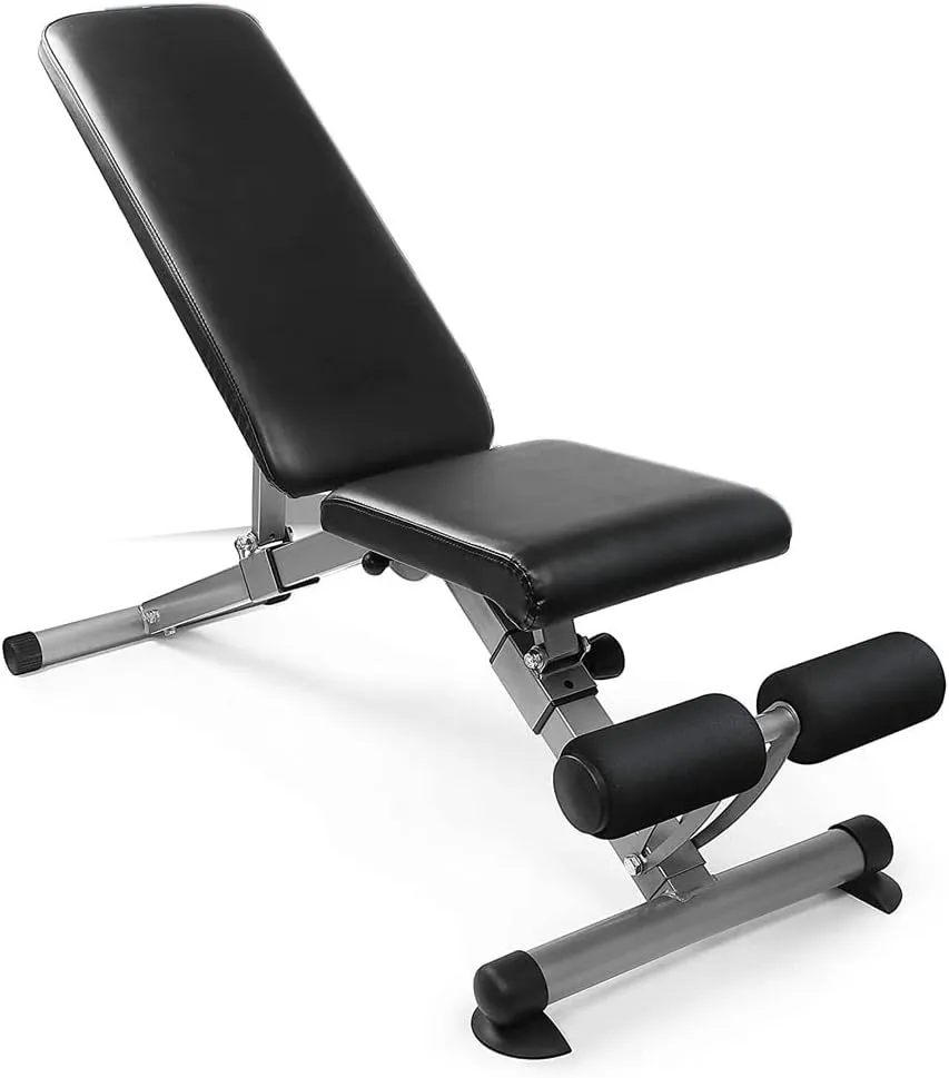 Adjustable/Foldable Utility Weight Bench for Home Gym Weightlifting and Strength Training