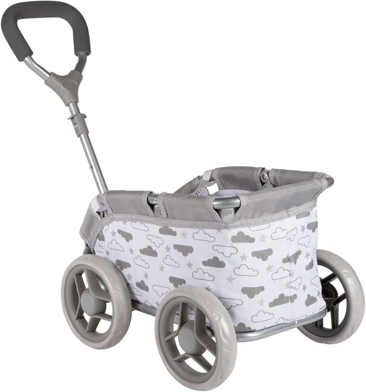 ADORA Baby Doll Wagon - Rainbow Zig Zag, Doll Accessories, Doll Accessory for Toddlers Medium
