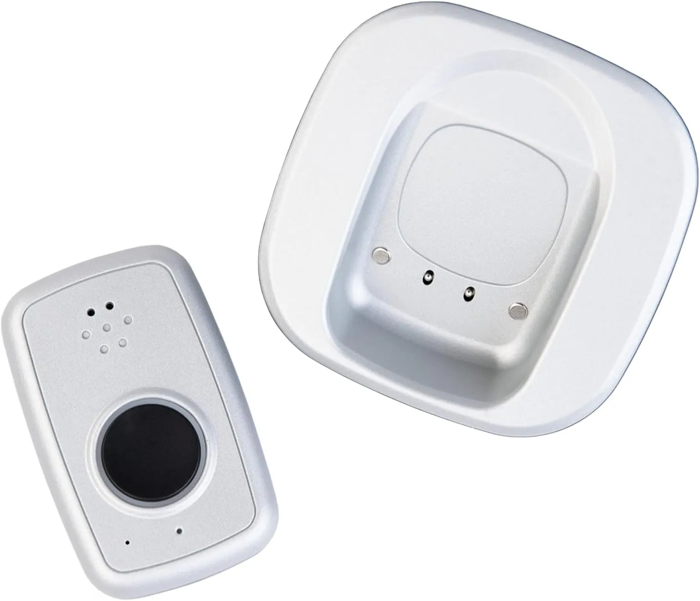 ADT - On-The-Go Mobile Medical Alert System for Seniors - GPS Capabilities, Included Waterproof Wearable Panic Button, 24/7 U.S. Based Monitoring (White Wristband)
