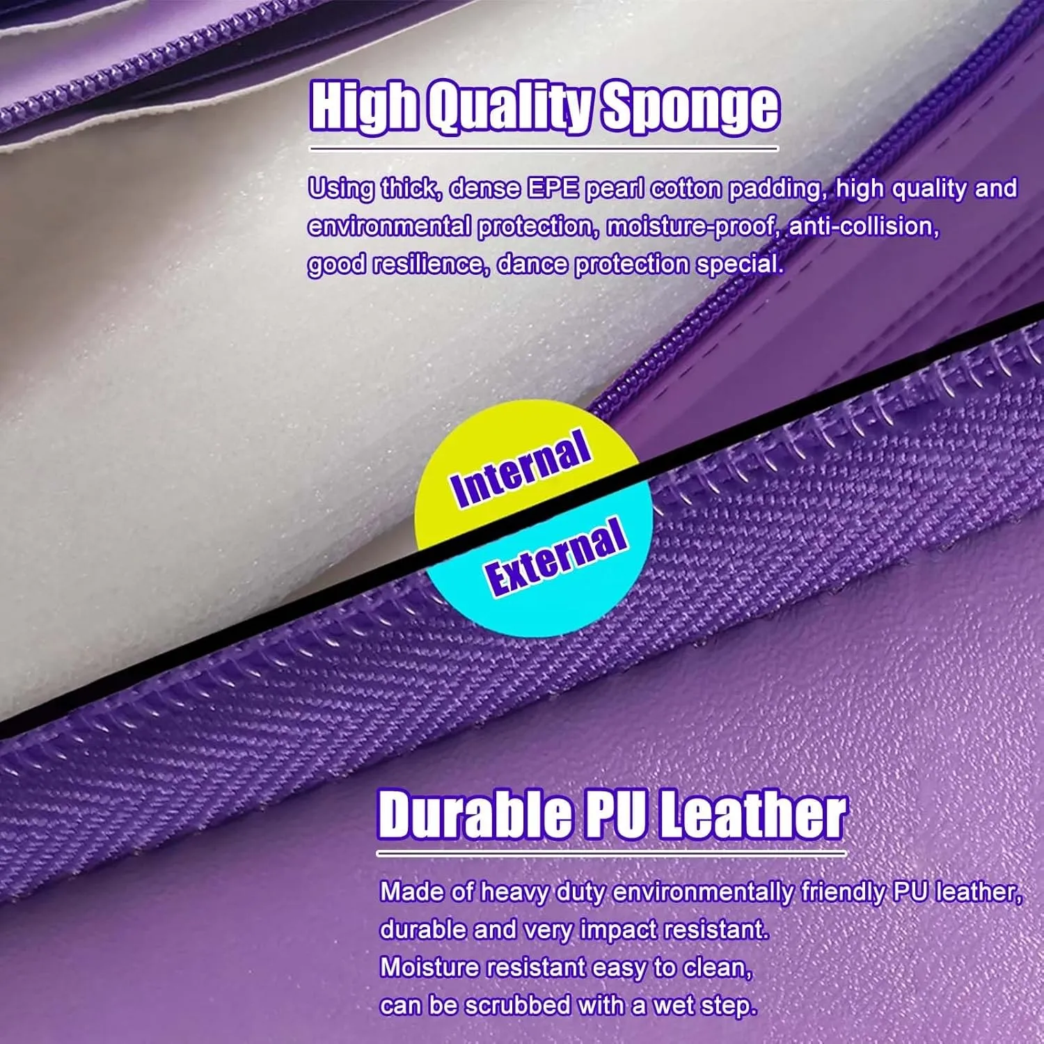 Aerial Hoop Crash Mat - Folding Shock Absorption Circular Pad for Hoop/Stripper Pole, Home Use, Anti-Collision Safety Mat