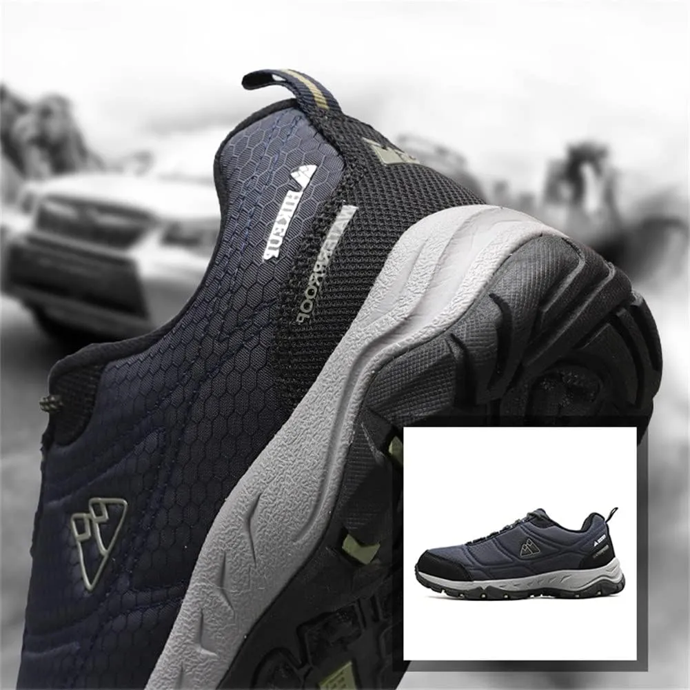 ailishabroy Men's Outdoor Hiking Shoes Lightweight Non Slip Outdoor Breathable Low Top Ankle Boots Hike Trekking Trails Camping Work Shoe