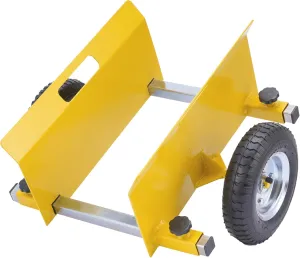 AIWFL Panel Dolly Heavy Duty Door Cart 660LBS Capacity Adjustable Drywall Mover with 8" Pneumatic Wheels Panel Cart for Drywall Sheet Material Handling All Terrain Moving Slab Dolly