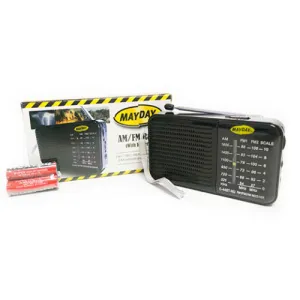 AM-FM Radio with Batteries