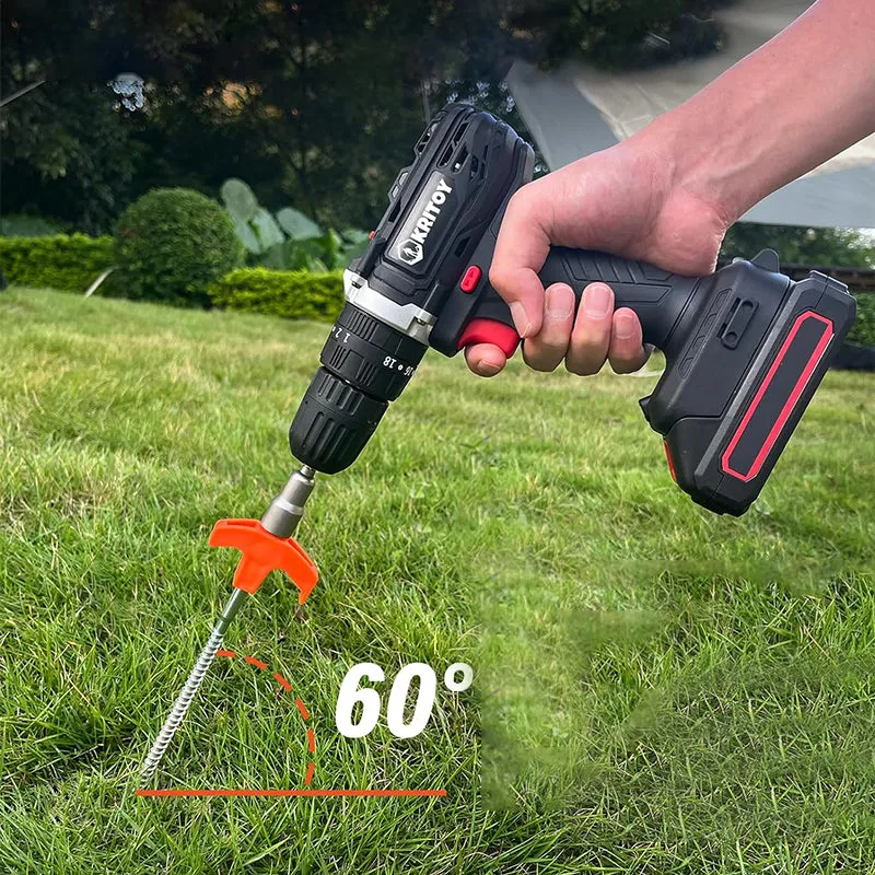 Anchord 8-Inch Screw-In Tent Stakes