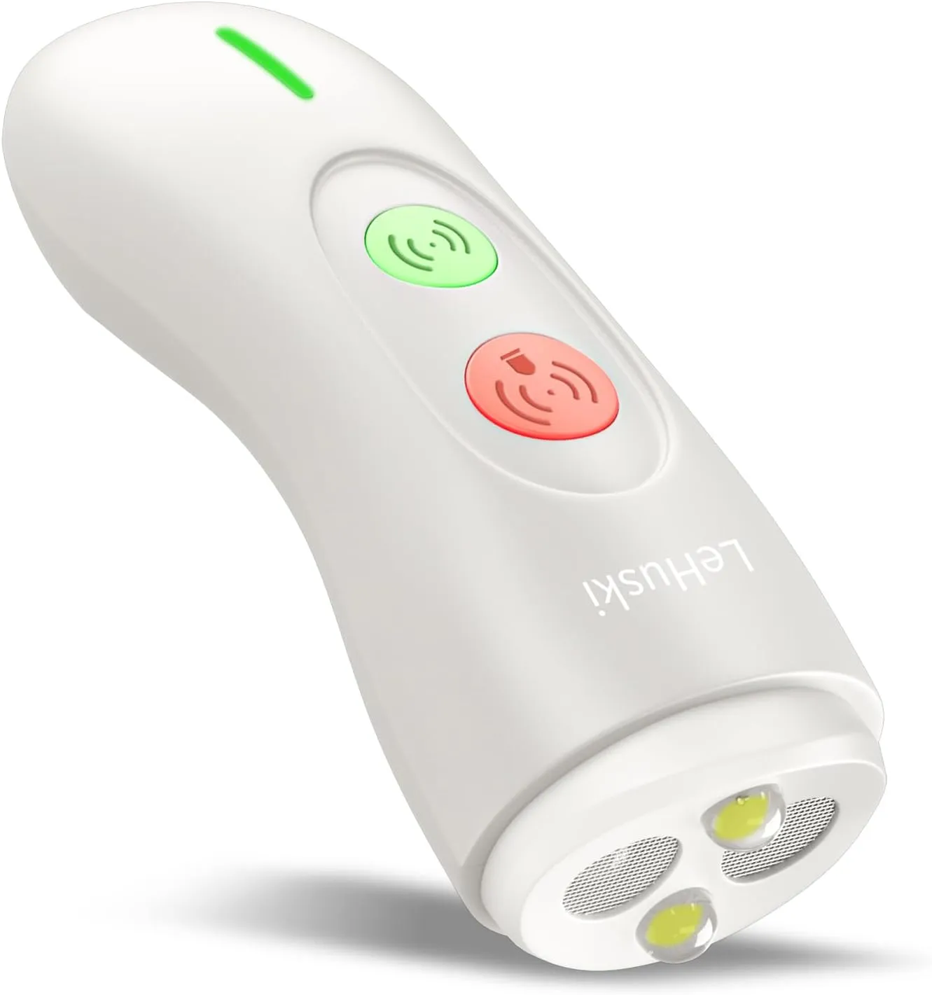 Anti Barking Device Rechargeable Ultrasonic Dog Bark Deterrent Stops Bad Behavior Up to 50 Ft Effective Control Range Safe Humane for Indoor Outdoor Use White