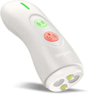 Anti Barking Device Rechargeable Ultrasonic Dog Bark Deterrent Stops Bad Behavior Up to 50 Ft Effective Control Range Safe Humane for Indoor Outdoor Use White