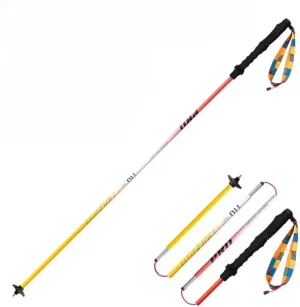 AONIJIE 2Pcs Trekking Poles - Collapsible Lightweight Hiking Poles Folding Walking Sticks for Men and Women with Non-Slip Grip