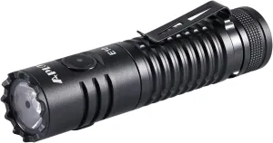 APLOS E10 Rechargeable LED Flashlight, 1300 High Lumens Pocket Flashlight USB C, 6 Modes Super Bright Small Tactical Flash Light for EDC, Camping, Emergency, Inspection, Repair