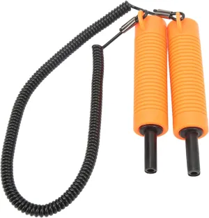 Asixxsix Ice Fishing Safety Kit, Retractable Ice Picks with Cutting Tip Portable Ice Fishing Scooper Ice Awls for Outdoor Winter Skating Sled Walking On Ice Emergency