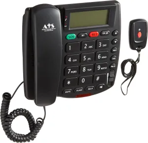 ATS Senior Life Guardian - No Monthly Fee Medical Alert System - Personal Emergency Response System - Waterproof Panic Button