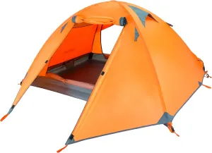 Azarxis Camping Tent 1 2 3 4 Man Person 3 4 Season Easy Set Up Waterproof Double Layer Lightweight Aluminum Rod Tents for Backpacking Hiking Trekking Travel Climbing Outdoor Activities
