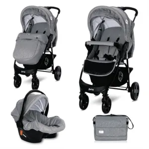 BABY STROLLER DAISY BASIC SET COOL GREY