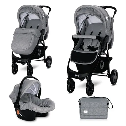 BABY STROLLER DAISY BASIC SET COOL GREY