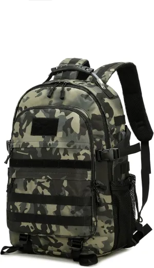 backpack (Green Camo, 18.5 Inches)