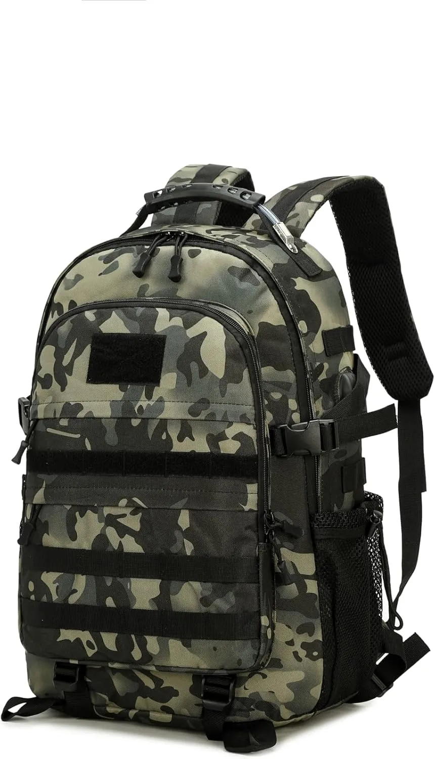 backpack (Green Camo, 18.5 Inches)