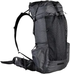 Backpack Pro Travel Camping Hiking Backpack Outdoor Ultralight Frameless Packs(Black)