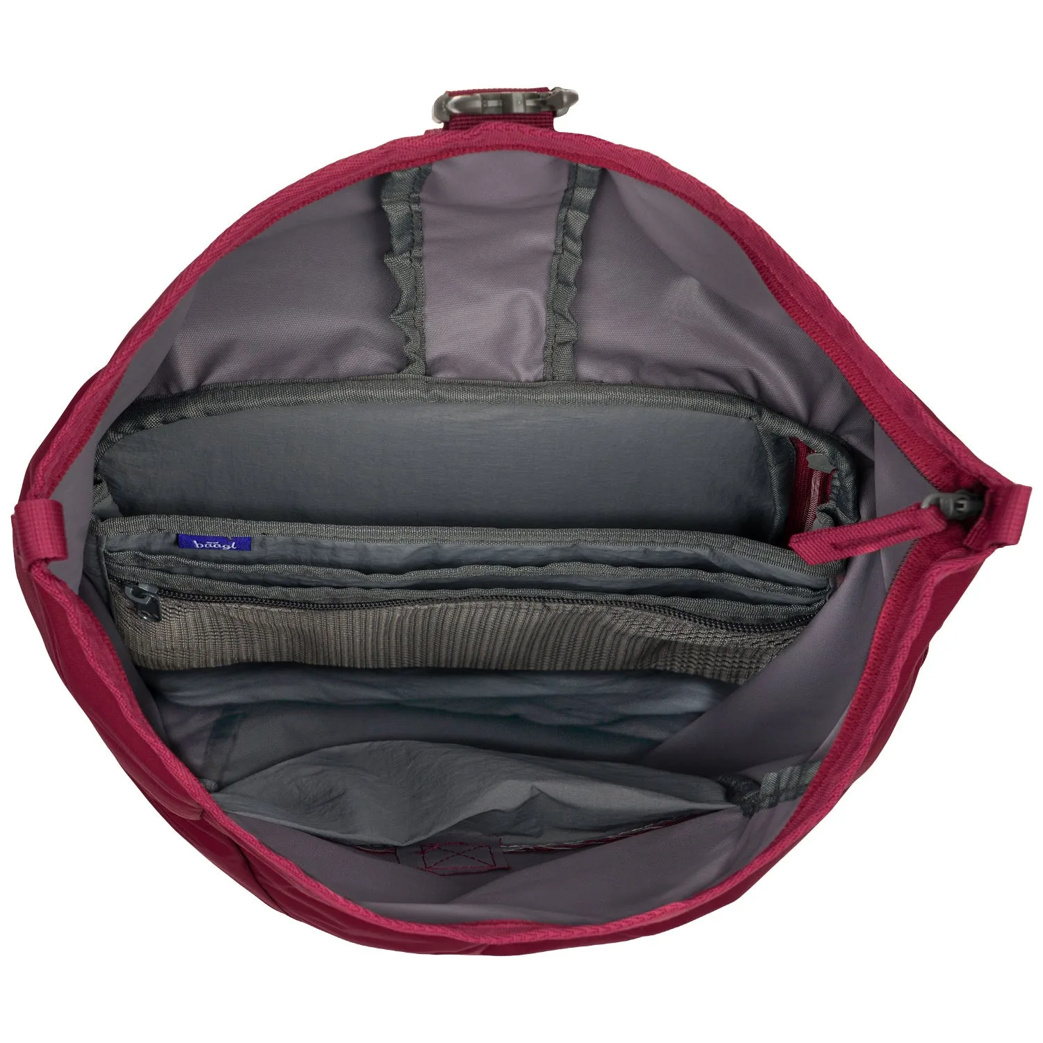 Backpack Roll Burgundy