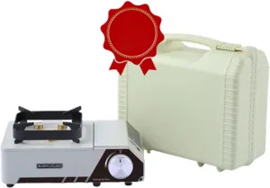 Barbecue and Outdoor Cookout Camping Butane Stove,Kitchen Cassette Furnace Camping Stove Travel Use Gas Stove Boil Water
