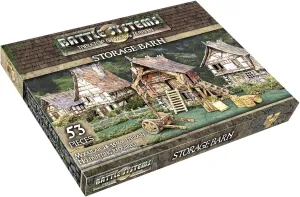 Battle Systems Fantasy Terrain Storage Barn - 28-35mm DND D&D RPG Wargames Historical/Fantasy Card Scenery