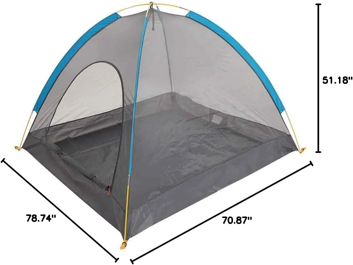 Beach Tent, Pop Up Portable Family Travel 3 Persons Double Layer Windproof Rainproof,for Camping Fishing Picnicing,Green