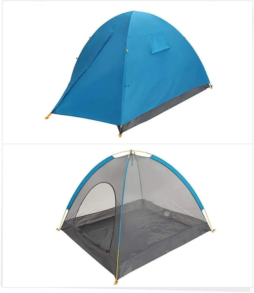 Beach Tent, Pop Up Portable Family Travel 3 Persons Double Layer Windproof Rainproof,for Camping Fishing Picnicing,Green