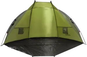 Beach Tent - Portable Shade Sun Shelter, Easy Setup, Fishing Cabana, Green