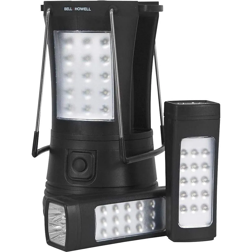 Bell   Howell 70 LED 7 Inch Super Bright Power Lantern with Dual Flashlights