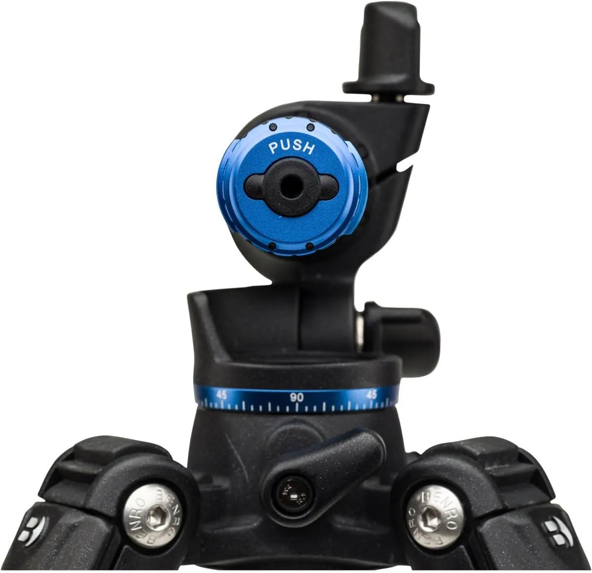 Benro FGP28A SystemGo Plus Tripod Only, Travel, Aluminum with Monopod, Black