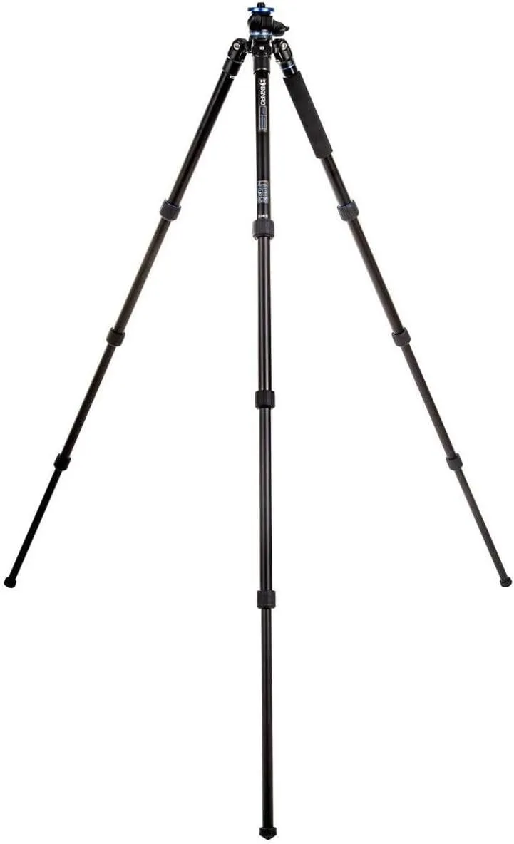Benro FGP28A SystemGo Plus Tripod Only, Travel, Aluminum with Monopod, Black