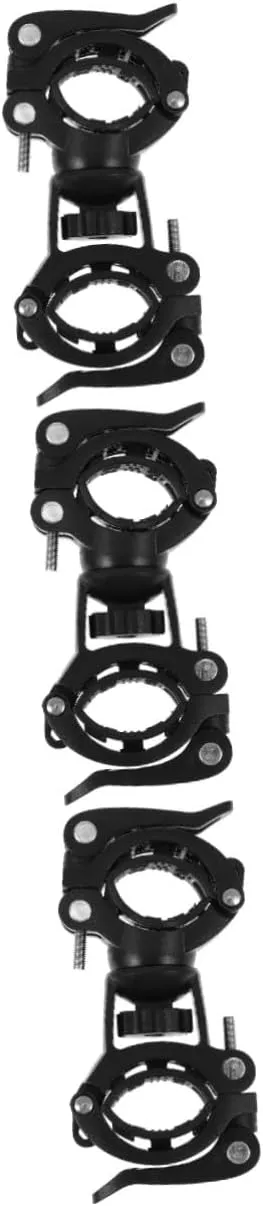 BESPORTBLE 2 pcs Bracket Anti- LED Clamp Cycling Portable Stand Rack Clip Rotation for Kickstand Shake Practical