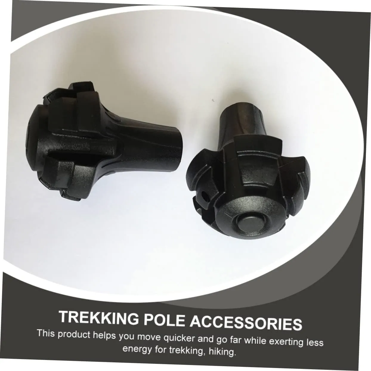 BESPORTBLE 8 Pcs Trekking Pole Cover Travel Supplies Climbing Accessories Camping Equipment Trekking Pole Foot