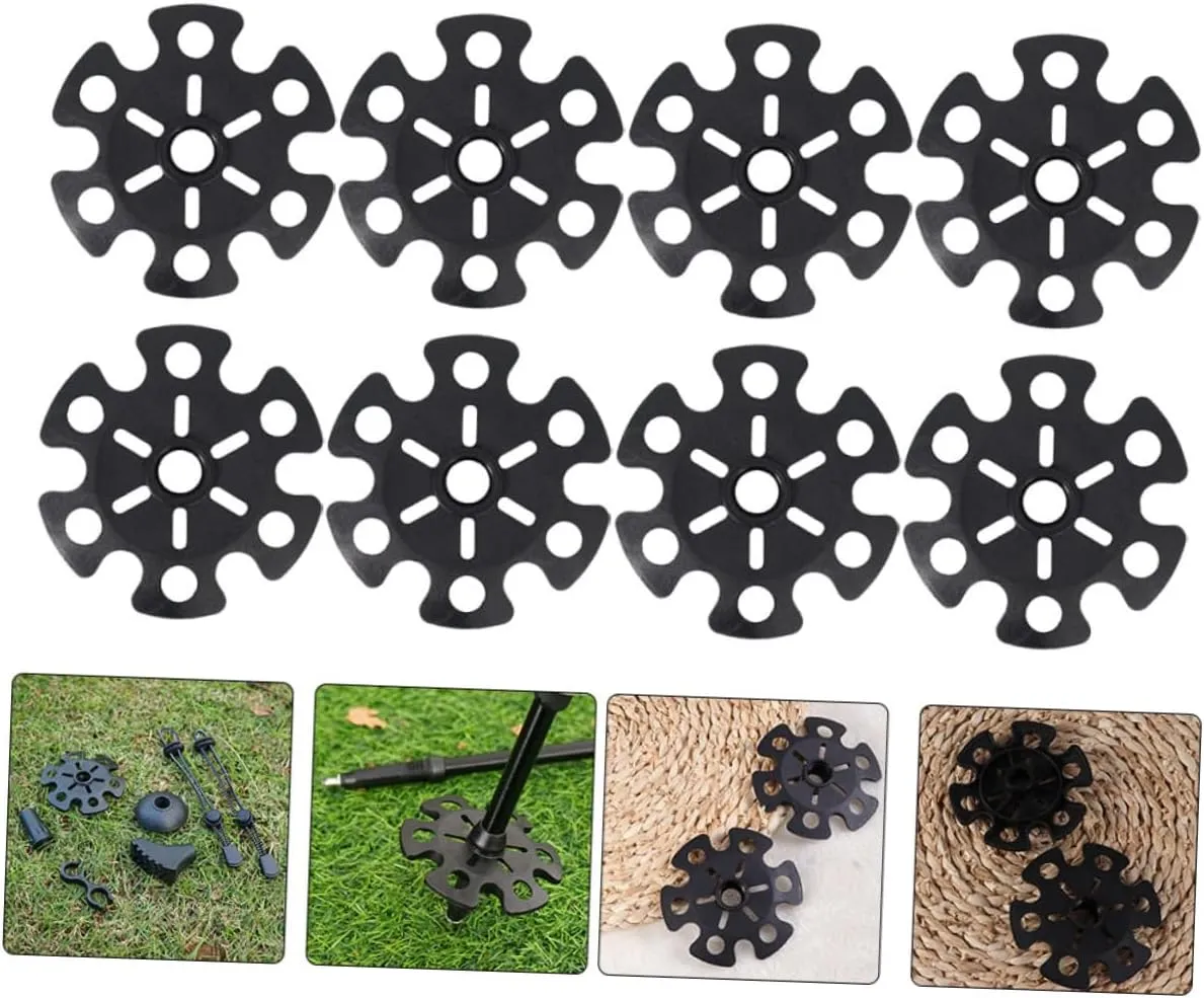 BESPORTBLE Alpenstock Snowflake Walking Sticks Hiking Pole Protector Trekking Pole Snow Baskets Trekking Snowflake