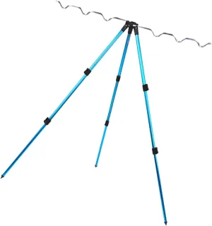 BESPORTBLE Fishing Rod Holder for Garage Telescopic Rod Holder Aluminum Alloy Fish Pole Bracket Tripod Accessory