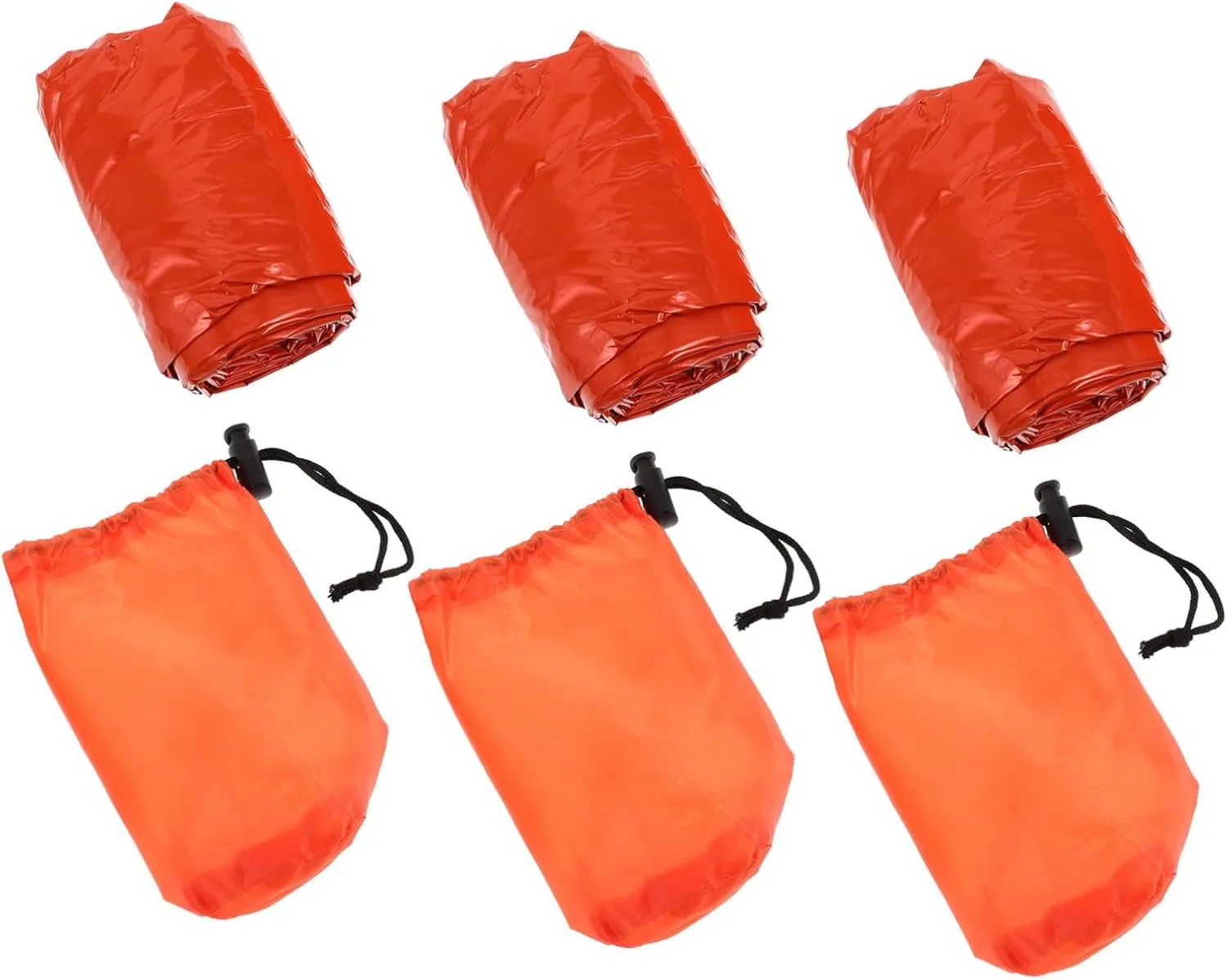 BESPORTBLE Survival Sleeping Bag Set Lightweight Emergency Gear Waterproof Thermal Blanket for Outdoor Adventures