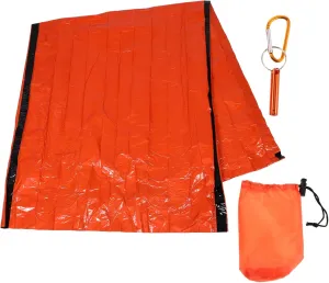BESPORTBLE Survival Tarp Blanket Compact Camping Bag for Adults Portable Emergency Shelter Thermal Sleep Sack