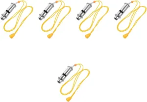 BESPORTBLE Travel Whistle Decorative Hiking Whistle Hiking Accessory Stainless Steel Camping Accessory