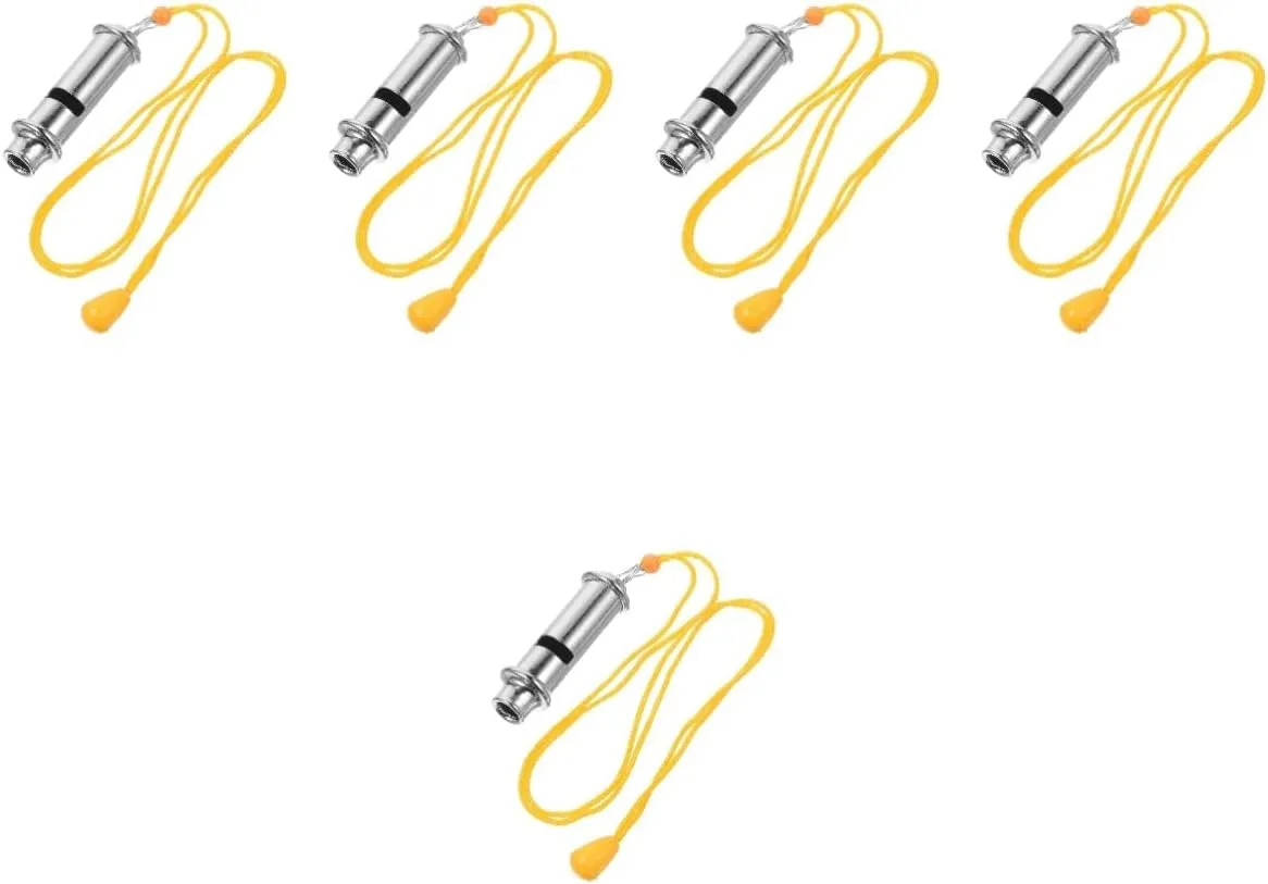 BESPORTBLE Travel Whistle Decorative Hiking Whistle Hiking Accessory Stainless Steel Camping Accessory