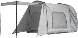 Big Camping Tent, Outdoor Double Layer Automatic Umbrella Tent, Large Space, Tent with Aluminum Pole Stand for Hatchbacks SUVs Minivans