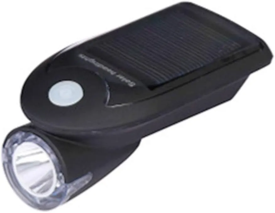 Bike Light Bicycle Solar Headlight Waterproof USB Charging Warning Taillight Set 360 Degree Rotating Bicycle Light