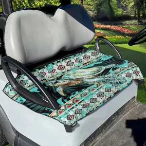 Biyejit Towel Seat Cover for Golf Carts Heat-Resistant, Golf Cart Seat Cover Golf Cart Seat Covers Club Car for Golfers