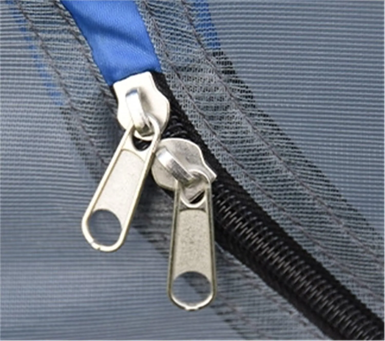 Blue Tent Outdoor Double Layer Portable Folding Camping Tent Camping Tent Oxford Cloth