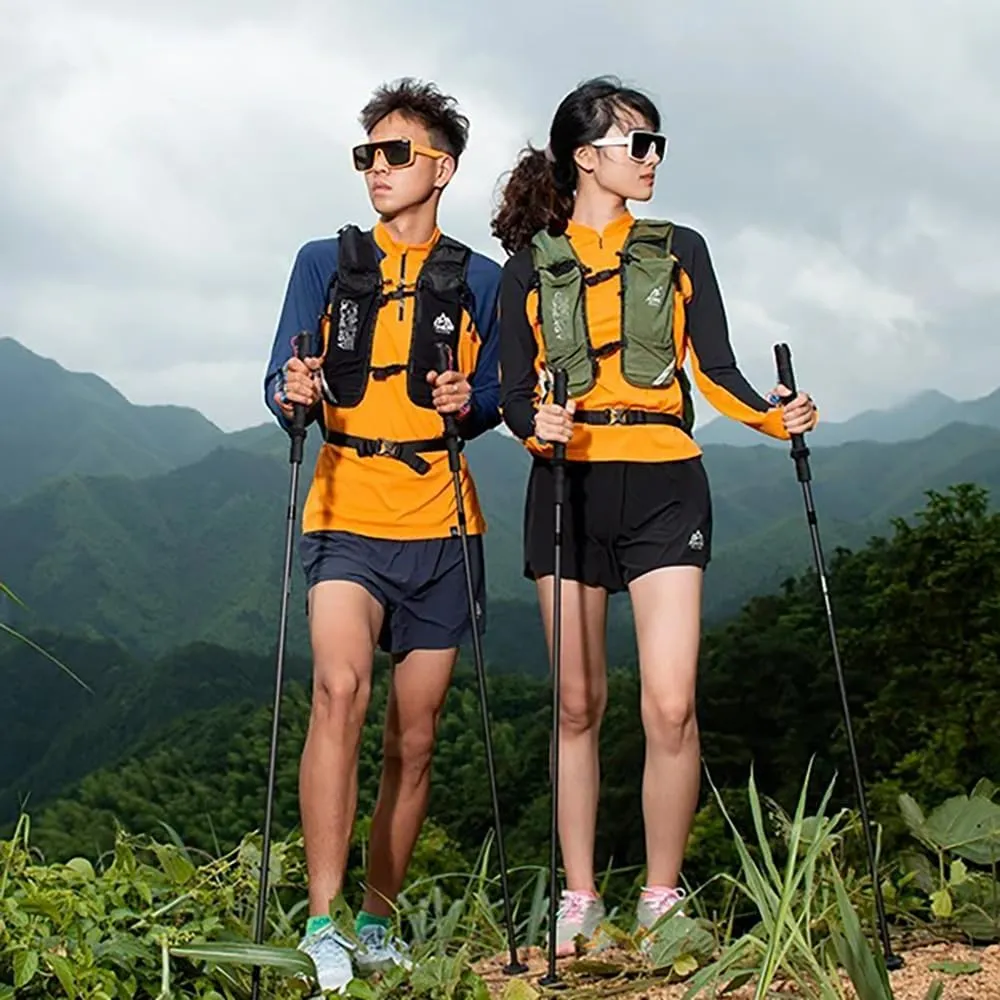 Bluefield Folding Multi-Stage Trekking Pole Lightweight Carbon Trekking Pole EVA Handle A Must-Have for Outdoor Enthusiasts.