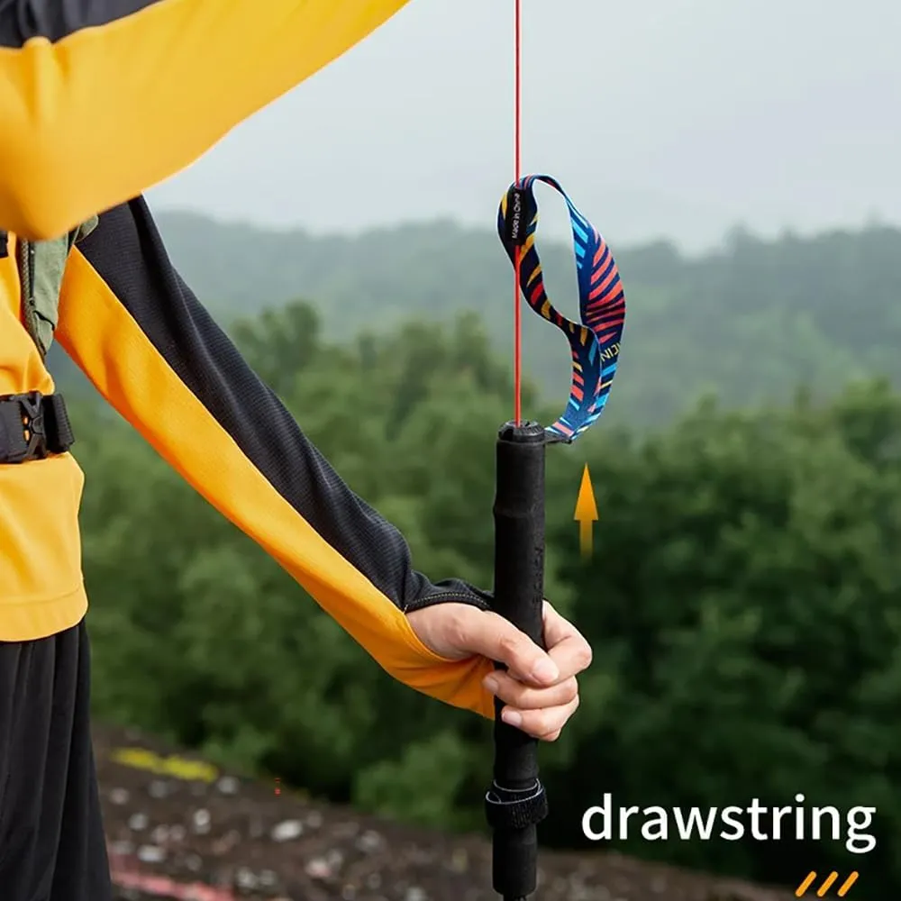 Bluefield Folding Multi-Stage Trekking Pole Lightweight Carbon Trekking Pole EVA Handle A Must-Have for Outdoor Enthusiasts.