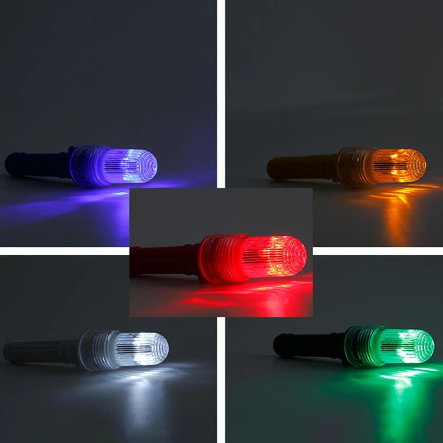 Boat Flares, Boat Flares Coast Guard Approved Marine, Marine Electronic Distress Signal Light, Waterproof Emergency Signals for Fishing Nets, Buoys & Boats (3pcs-Red)