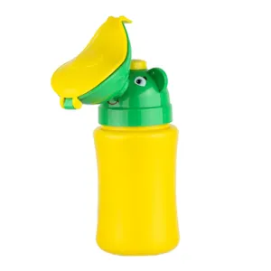 Boys and Girls's Urinal Bottle Reusable Travel Potty Compact and Light Portable Pee Cup