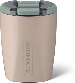 BrüMate Rocks 100% Leak-Proof 12oz Insulated Lowball Cocktail & Whiskey Tumbler - Double Wall Vacuum Stainless Steel - Camping, Travel Tumbler & Cocktail Glass (Woodland)