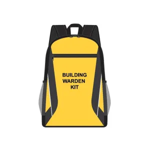 Building Warden Kit Back Pack Bag